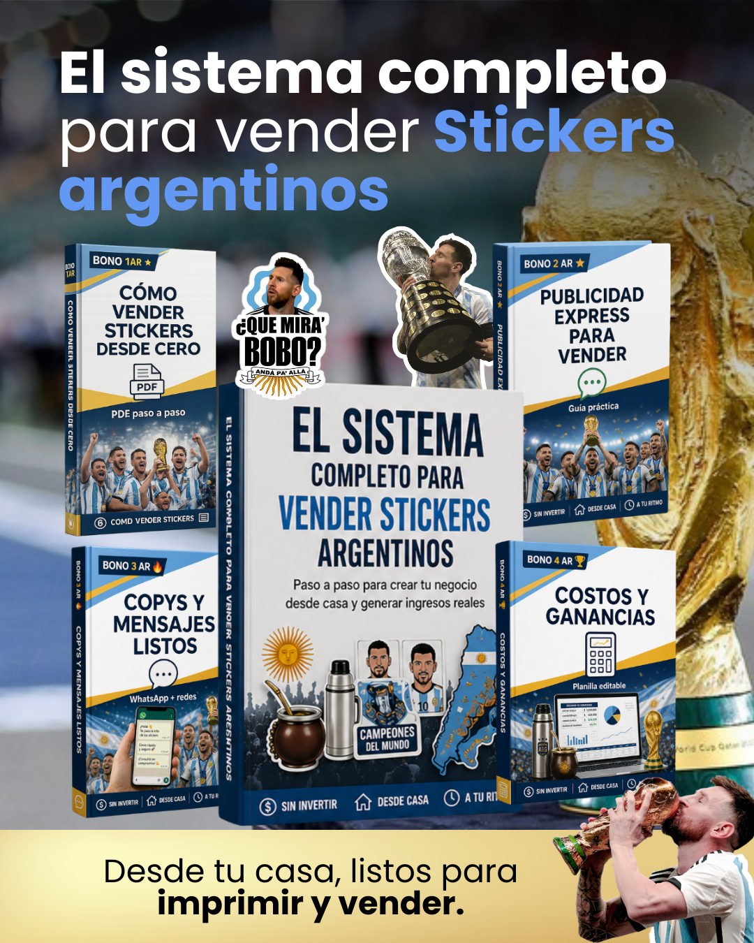 El Sistema completo para Generar minimo $300.000 vendiendo Stickers en menos de 7 dias